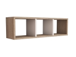 ΡΑΦΙΕΡΑ ΤΟΙΧΟΥ ΜΕΛΑΜΙΝΗΣ SONAMA & ΛΕΥΚΟ HM9228.12 90x22x25,6Υ εκ.