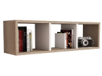 ΡΑΦΙΕΡΑ ΤΟΙΧΟΥ ΜΕΛΑΜΙΝΗΣ SONAMA & ΛΕΥΚΟ HM9228.12 90x22x25,6Υ εκ.