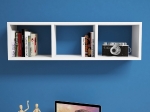 ΡΑΦΙΕΡΑ ΤΟΙΧΟΥ ΜΕΛΑΜΙΝΗΣ ΛΕΥΚΗ HM9228.11 90x22x25,6Υ εκ.