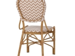 ΚΑΡΕΚΛΑ ΑΛΟΥΜΙΝΙΟΥ BAMBOO LOOK ΦΥΣΙΚΟ - ΛΕΥΚΟ HM5927.03 46x56x95Yεκ.