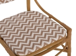 ΚΑΡΕΚΛΑ ΑΛΟΥΜΙΝΙΟΥ BAMBOO LOOK ΦΥΣΙΚΟ - ΛΕΥΚΟ HM5927.03 46x56x95Yεκ.