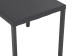 ΚΑΡΕΚΛΑ ΑΛΟΥΜΙΝΙΟΥ ΑΝΘΡΑΚΙ ΜΕ RATTAN ΚΑΙ TEXTLINE HM5921.01 46x55,5x83Υ εκ.