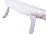 ΜΑΞΙΛΑΡΙ TIFFANYS HM8058.41FC ΜΕ ΥΦΑΣΜΑ WATER REPELLENT ΛΕΥΚΟ 43,5x40x3Υεκ.