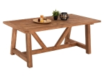 ΤΡΑΠΕΖΙ ΤΡΑΠΕΖΑΡΙΑΣ HM7922 PLUTON RECYCLED TEAK ΣΕ ΦΥΣΙΚΟ ΧΡΩΜΑ 200X100X75Yεκ.