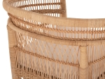ΠΟΛΥΘΡΟΝΑ MALAWI HM9635.04 ΞΥΛΟ ΜΑΟΝΙ ΕΠΕΝΔΥΣΗ RATTAN ΛΕΥΚΟ ΜΑΞΙΛΑΡΙ ΚΑΘΙΣΜΑΤΟΣ 80x70x86Υεκ.