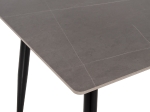 ΤΡΑΠΕΖΙ ΤΡΑΠΕΖΑΡΙΑΣ SINTERED STONE TOM HM8588.01 GREY MARBLE 160x90x76Y εκ.
