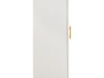 ΜΕΤΑΛΛΙΚΟ ΝΤΟΥΛΑΠΙ ΒΙΤΡΙΝΑ CARIL HM9571.02 ΛΕΥΚΟ 80x37-40x102Yεκ.