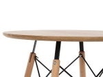 ΤΡΑΠΕΖΙ ΣΤΡΟΓΓΥΛΟ MINIMAL HM0060.04 ΦΥΣΙΚΟ ΧΡΩΜΑ MDF-ΠΟΔΙΑ ΟΞΙΑΣ ΣΕ ΦΥΣΙΚΟ ΧΡΩΜΑ Φ60Χ76Υεκ.