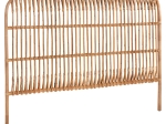 ΚΕΦΑΛΑΡΙ ΚΡΕΒΑΤΙΟΥ MERMA HM9549 ΣΕ ΦΥΣΙΚΟ ΧΡΩΜΑ RATTAN 165x5x121Yεκ.