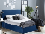 ΚΡΕΒΑΤΙ ALLIE HM584.18 160Χ200 ΜΕ ΑΠΟΘΗΚΕΥΤΙΚΟ ΧΩΡΟ-ΜΠΛΕ ΒΕΛΟΥΔΟ