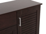 ΠΑΠΟΥΤΣΟΘΗΚΗ-ΝΤΟΥΛΑΠΑ PROΒY HM9607.01 ΜΕΛΑΜΙΝΗ WENGE 120x37,5x121,5Υεκ.