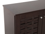 ΠΑΠΟΥΤΣΟΘΗΚΗ-ΝΤΟΥΛΑΠΙ PRODY HM9610.01 ΜΕΛΑΜΙΝΗ WENGE 3 ΠΟΡΤΕΣ 115x34x89Υεκ.