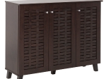 ΠΑΠΟΥΤΣΟΘΗΚΗ-ΝΤΟΥΛΑΠΙ PRODY HM9610.01 ΜΕΛΑΜΙΝΗ WENGE 3 ΠΟΡΤΕΣ 115x34x89Υεκ.
