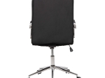 ΚΑΡΕΚΛΑ ΓΡΑΦΕΙΟΥ JOSEF HM1181.04 ΜΑΥΡΟ ΒΕΛΟΥΔΟ-INOX ΒΑΣΗ 58x61x105-113Yεκ.