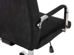 ΚΑΡΕΚΛΑ ΓΡΑΦΕΙΟΥ JOSEF HM1181.04 ΜΑΥΡΟ ΒΕΛΟΥΔΟ-INOX ΒΑΣΗ 58x61x105-113Yεκ.