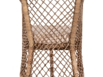 ΠΟΛΥΘΡΟΝΑ MPIKO HM5990 RATTAN ΦΥΣΙΚΟ-ΜΑΞΙΛΑΡΙ ΕΚΡΟΥ 64x68x87Υ εκ.
