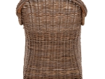 ΠΟΛΥΘΡΟΝΑ ΜΕ ΕΚΡΟΥ ΜΑΞΙΛΑΡΙ KEYLA HM9536 ΚΑΦΕ RATTAN 63x65x87Υεκ.