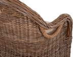 ΠΟΛΥΘΡΟΝΑ ΜΕ ΕΚΡΟΥ ΜΑΞΙΛΑΡΙ KEYLA HM9536 ΚΑΦΕ RATTAN 63x65x87Υεκ.
