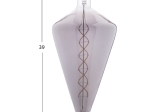 ΛΑΜΠΤΗΡΑΣ LED FILAMENT 8W E27 3000K SMOKE COLOR DIMMABLE  HM4054.03