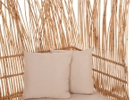 ΚΑΝΑΠΕΣ ΕΞ. ΧΩΡΟΥ ZEPHYR HM5988 ΚΑΛΑΜΙΑ RATTAN ΦΥΣΙΚΟ-ΜΠΕΖ ΜΑΞΙΛΑΡΙΑ 200x120x142Yεκ.