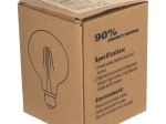 ΛΑΜΠΤΗΡΑΣ GLOBO LED FILAMENT 12W E27 3000K ΔΙΑΦΑΝΟΣ HM4049.01