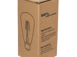 ΛΑΜΠΤΗΡΑΣ HM4189.01 LED FILAMENT 12W E27 2700K ΔΙΑΦΑΝΟΣ