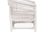 ΠΟΛΥΘΡΟΝΑ MALAWI HM9635.02 ΞΥΛΟ ΜΑΟΝΙ ΜΕ RATTAN ΛΕΥΚΟ-ΛΕΥΚΟ ΜΑΞΙΛΑΡΙ 80x70x86Υεκ.