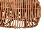 ΚΑΝΑΠΕΣ-ΑΝΑΚΛΙΝΤΡΟ LANTRY HM5991 ΦΥΣΙΚΟ RATTAN- ΛΕΥΚΑ ΜΑΞΙΛΑΡΙΑ 215x60x78Yεκ.