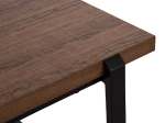 ΤΡΑΠΕΖΙ ΣΑΛΟΝΙΟΥ SHABEN HM9585.04 MDF ΚΑΡΥΔΙ ΞΥΛΟ-ΜΑΥΡΗ ΜΕΤΑΛΛΙΚΗ ΒΑΣΗ 120x56X45Yεκ.