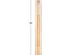 ΛΑΜΠΤΗΡΑΣ HM4191 LED FILAMENT 8W E27 3000K GOLD DIMMABLE