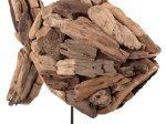 ΕΠΙΤΡΑΠΕΖΙΟ ΔΙΑΚΟΣΜΗΤΙΚΟ ΨΑΡΙ HM4271 DRIFTWOOD ΣΕ ΦΥΣΙΚΟ 40x12x40Υ εκ.