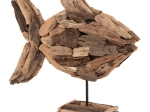 ΕΠΙΤΡΑΠΕΖΙΟ ΔΙΑΚΟΣΜΗΤΙΚΟ ΨΑΡΙ HM4271 DRIFTWOOD ΣΕ ΦΥΣΙΚΟ 40x12x40Υ εκ.