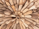 ΔΙΑΚΟΣΜΗΤΙΚΟ ΤΟΙΧΟΥ ΣΤΡΟΓΓΥΛΟ CHIIKI HM4297 DRIFTWOOD ΣΕ ΦΥΣΙΚΟ Φ40 εκ.