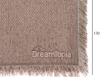 ΡΙΧΤΑΡΙ ME ΚΡΟΣΙΑ DREAMTOPIA HM12162.10 ΣΕ ΚΑΦΕ ΧΡΩΜΑ 245X170εκ.