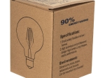 ΛΑΜΠΤΗΡΑΣ GLOBO LED FILAMENT 12W E27 3000K ΧΡΥΣΟ HM4049.02