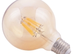 ΛΑΜΠΤΗΡΑΣ GLOBO LED FILAMENT 8W E27 2700K ΧΡΥΣΟ DIMMABLE HM4050.02