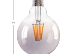 ΛΑΜΠΤΗΡΑΣ GLOBO LED FILAMENT 8W E27 3000K ΦΙΜΕ DIMMABLE HM4050.03