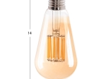 ΛΑΜΠΤΗΡΑΣ HM4189.02 LED FILAMENT 12W E27 2700K GOLD