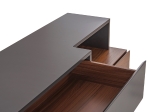 ΜΠΟΥΦΕΣ PREDA HM9747 MDF ΜΕ ΚΑΡΥΔΙ & ΣΚΟΥΡΟ ΓΚΡΙ ΚΑΠΛΑΜΑ 167x28-40x80Υεκ.