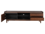 ΕΠΙΠΛΟ ΤΗΛΕΟΡΑΣΗΣ VEEN HM9741 MDF ΜΕ ΚΑΠΛΑΜΑ ΚΑΡΥΔΙΑΣ-ΚΑΡΥΔΙ&ΣΚΟΥΡΟ ΓΚΡΙ 170x40x50Υ