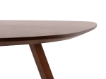 ΤΡΑΠΕΖΙ ΤΡΑΠΕΖΑΡΙΑΣ RINER HM9733 MDF ΜΕ ΚΑΠΛΑΜΑ ΚΑΡΥΔΙΑΣ 150x150x75Υ εκ.