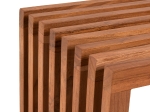 ΠΑΓΚΑΚΙ NYA HM9829 ΜΑΣΙΦ ΞΥΛΟ TEAK ΣΕ ΦΥΣΙΚΟ 139,5x34,5x48,5Υεκ.