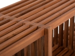 ΚΟΝΣΟΛΑ TV NYA HM9831 ΜΑΣΙΦ ΞΥΛΟ TEAK ΣΕ ΦΥΣΙΚΟ ΧΡΩΜΑ 130x29,5x46Υ εκ.