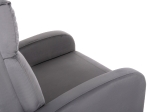 ΠΟΛΥΘΡΟΝΑ RELAX HIBER HM9782.01 ΓΚΡΙ ΒΕΛΟΥΔΟ 67,5x90x104Υ εκ.