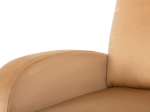ΠΟΛΥΘΡΟΝΑ RELAX HIBER HM9782.05 ΕΚΡΟΥ ΒΕΛΟΥΔΟ 67,5x90x104Υ εκ.