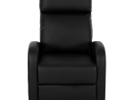 ΠΟΛΥΘΡΟΝΑ RELAX HIBER HM9782.11 ΜΑΥΡΟ PU 67,5x90x104Υ εκ.