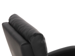 ΠΟΛΥΘΡΟΝΑ RELAX HIBER HM9782.11 ΜΑΥΡΟ PU 67,5x90x104Υ εκ.