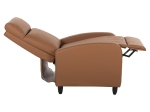 ΠΟΛΥΘΡΟΝΑ RELAX HIBER HM9782.22 ΚΑΦΕ PU 67,5x90x104Υ εκ.