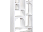 ΒΙΒΛΙΟΘΗΚΗ HANDYR HM9707 ΜΑΣΙΦ ΞΥΛΟ MANGO ΣΕ ΛΕΥΚΟ ΧΡΩΜΑ 100x35x165Yεκ.