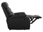 ΠΟΛΥΘΡΟΝΑ ΜΑΣΑΖ YASUMU HM9784.11 ΜΑΥΡΟ PU 80x93x100Υεκ.